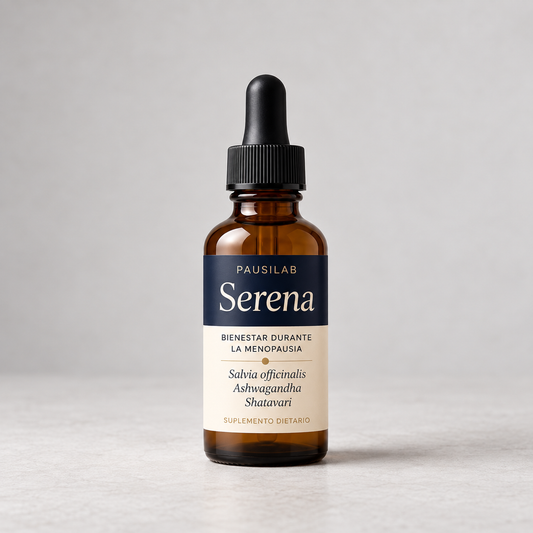 Serena Regulador hormonal natural · Noche → Día